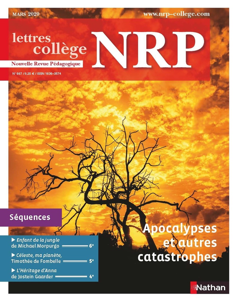 Séquence pédagogique « Apocalypses et autres catastrophes » – NRP 667 – 6e, 5e, 4e, 3e (Format PDF)